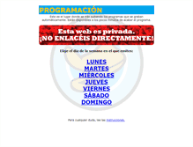 Tablet Screenshot of programacion.cuacfm.org